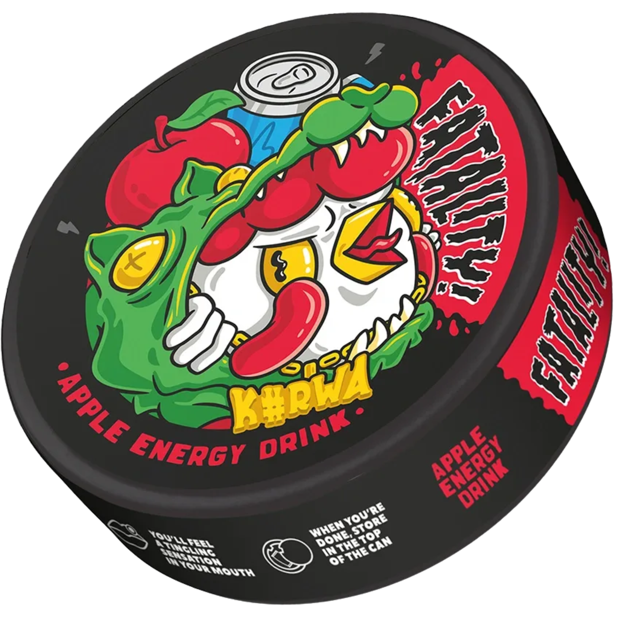 Kurwa Fatality Apple Energy Drink