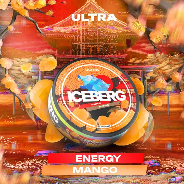 Iceberg Rising Sun Ultra Energy Mango - 150mg