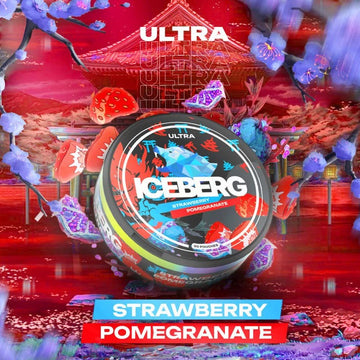 Iceberg Rising Sun Ultra Strawberry Pomegranate - 150mg