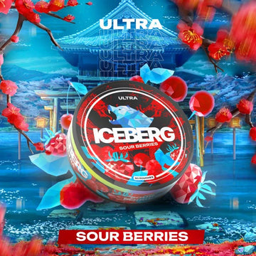 Iceberg Rising Sun Ultra Sour Berries - 150mg