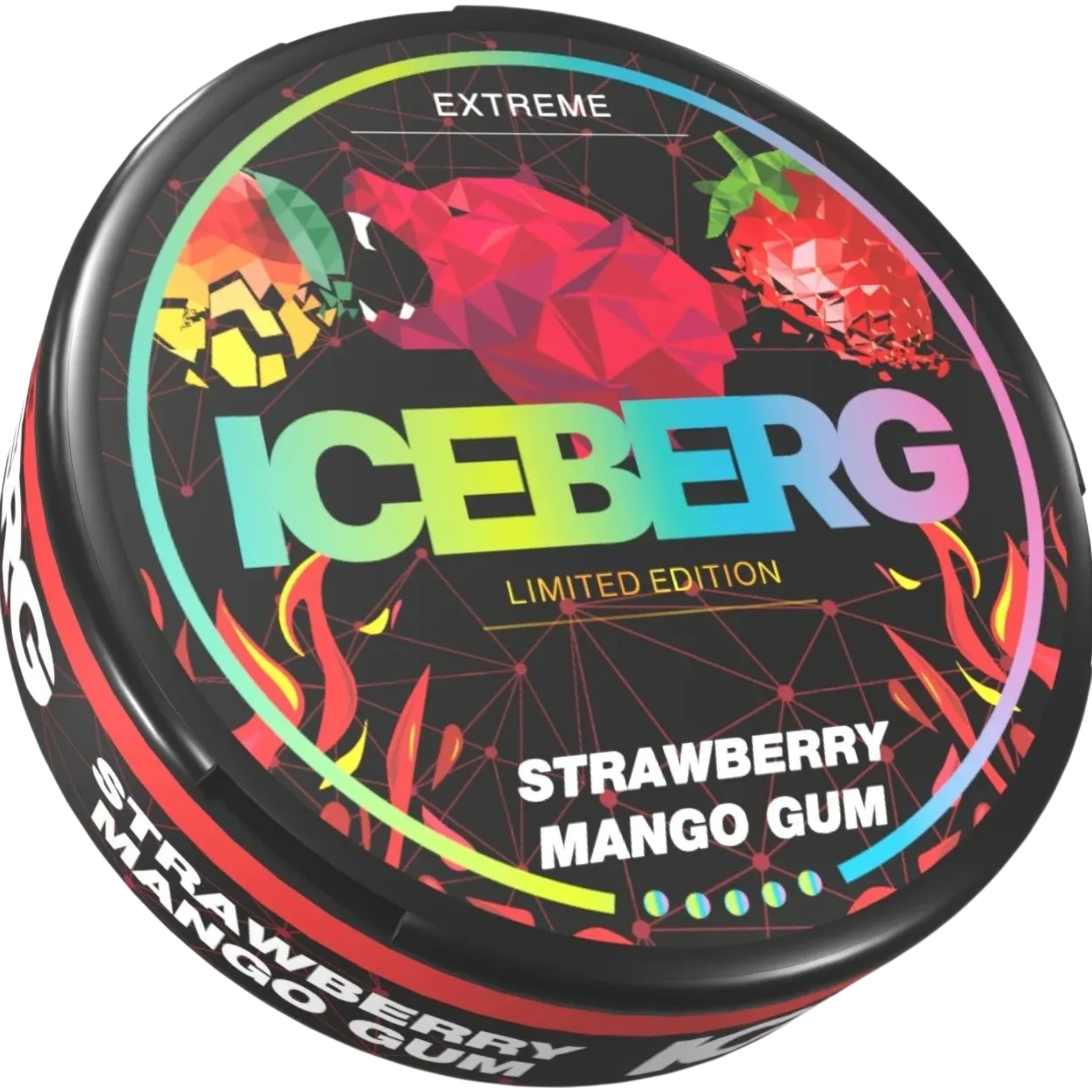 Iceberg Extreme Strawberry Mango Gum - 130mg