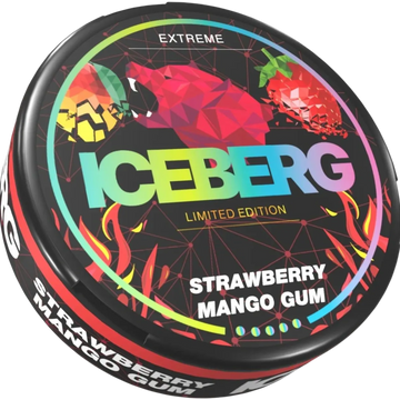 Iceberg Extreme Strawberry Mango Gum - 130mg