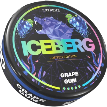 Iceberg Grape Gum - 130mg