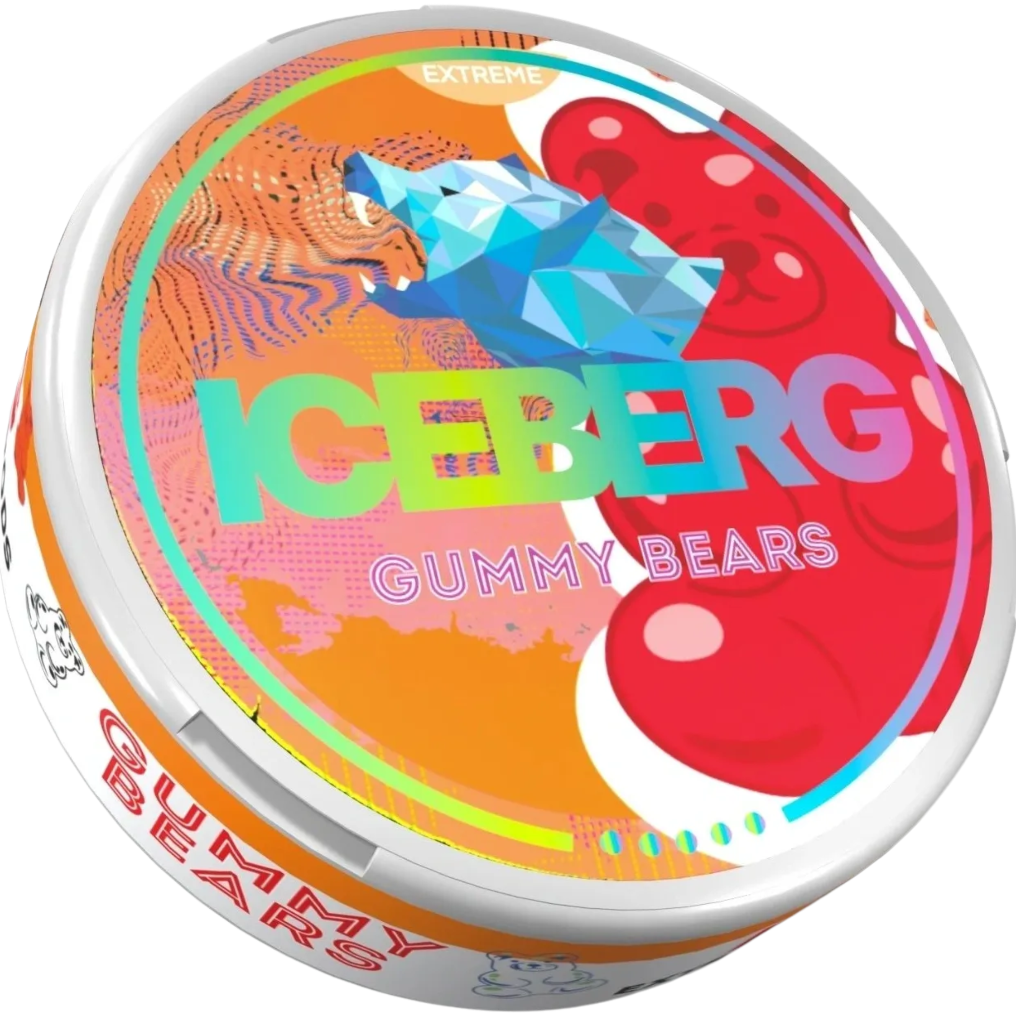 Iceberg Extreme Gummy Bears - 110mg