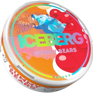 Iceberg Extreme Gummy Bears - 110mg