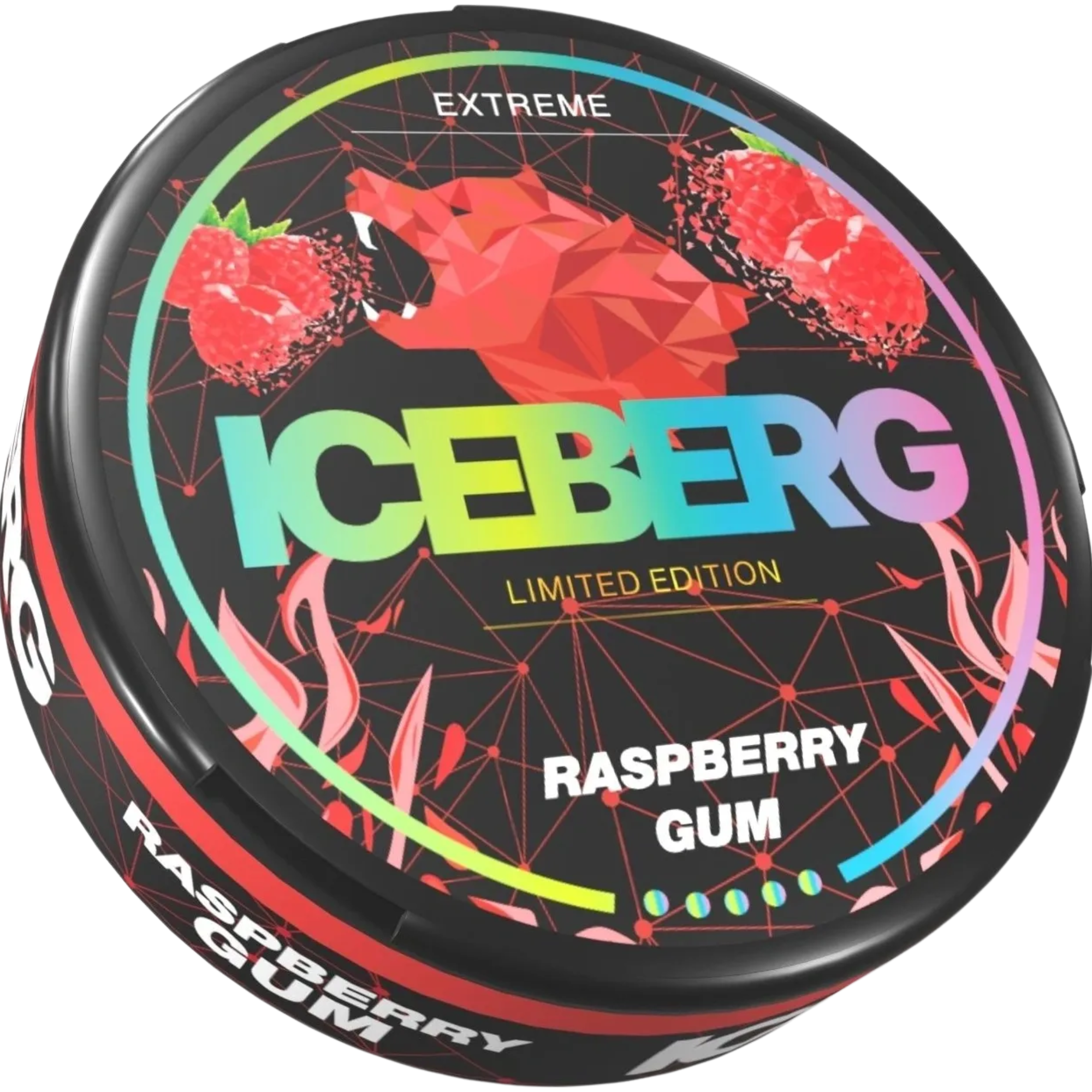 Iceberg Extreme Raspberry Gum - 130mg