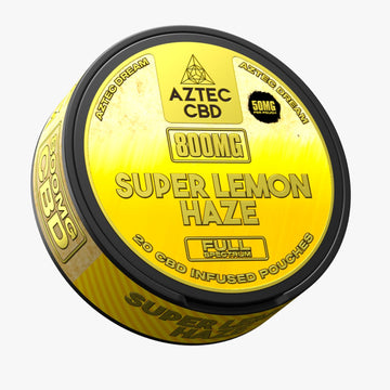 Aztec 600mg CBD Super Lemon Haze Pouches